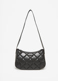 Quilted Faux Leather Crossbody