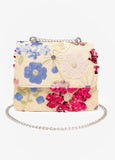 Floral Embellished Shoulder Bag