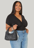 Corded Lace Shoulder Bag