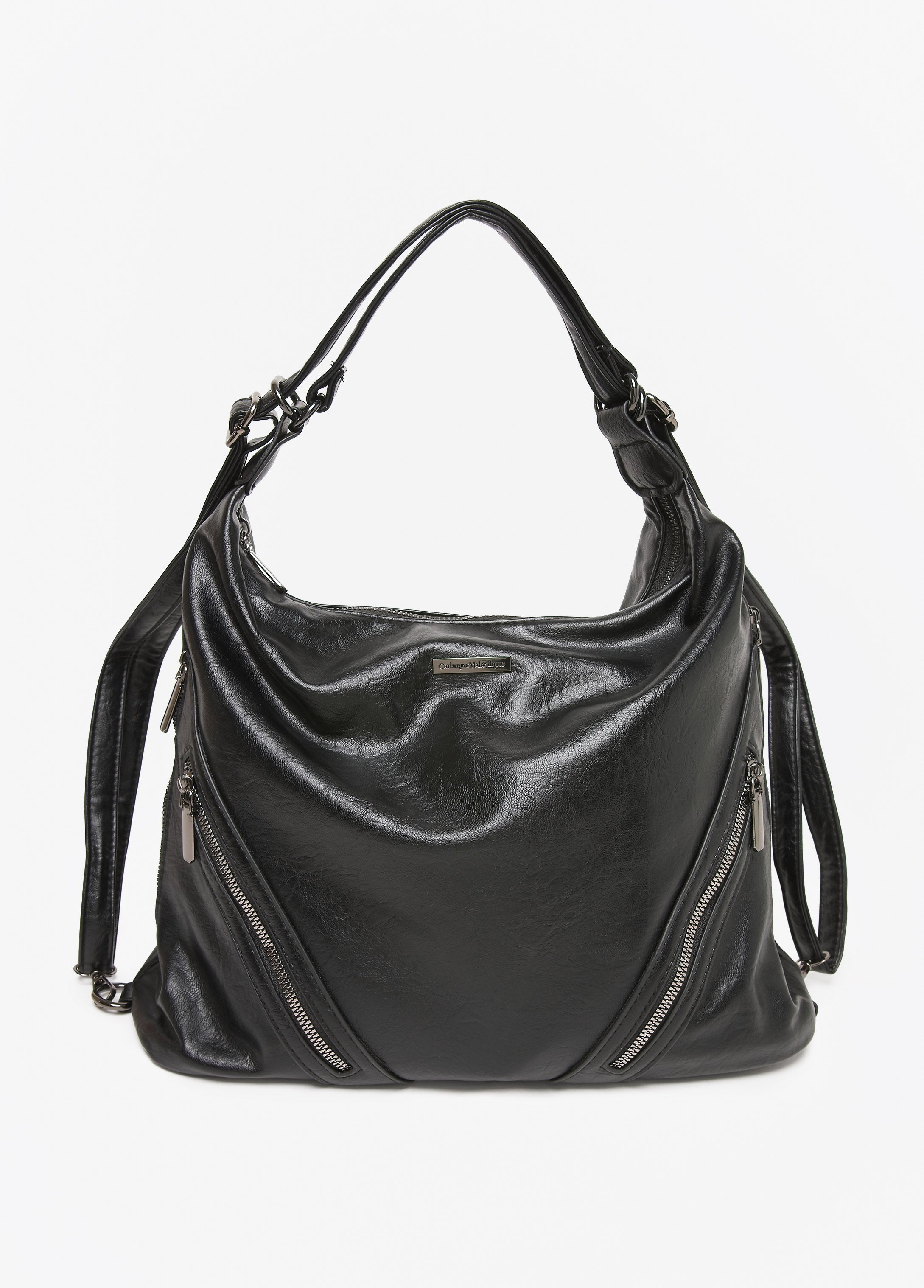 Convertible Faux Leather Bag – Ashley Stewart