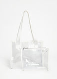 Clear Pouch And Tote Set