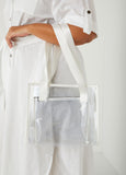 Clear Pouch And Tote Set