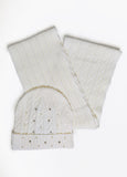 Faux Pearl And Crystal Hat Gift Set