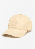 Distressed LA Denim Baseball Hat