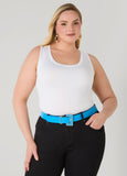 Enamel Buckle Belt
