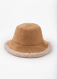 Bucket Faux Shearling Hat