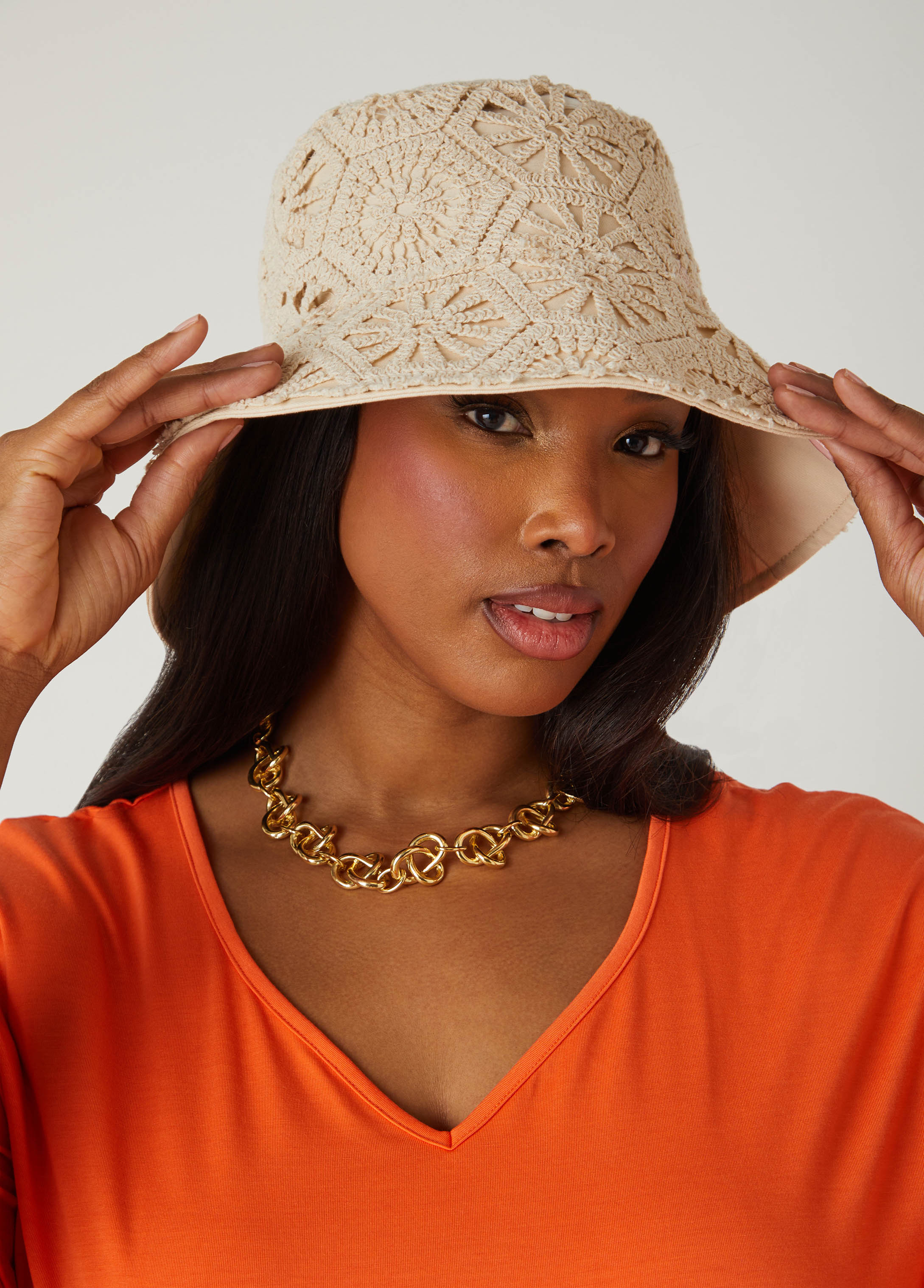 Crochet Bucket Hat – Ashley Stewart