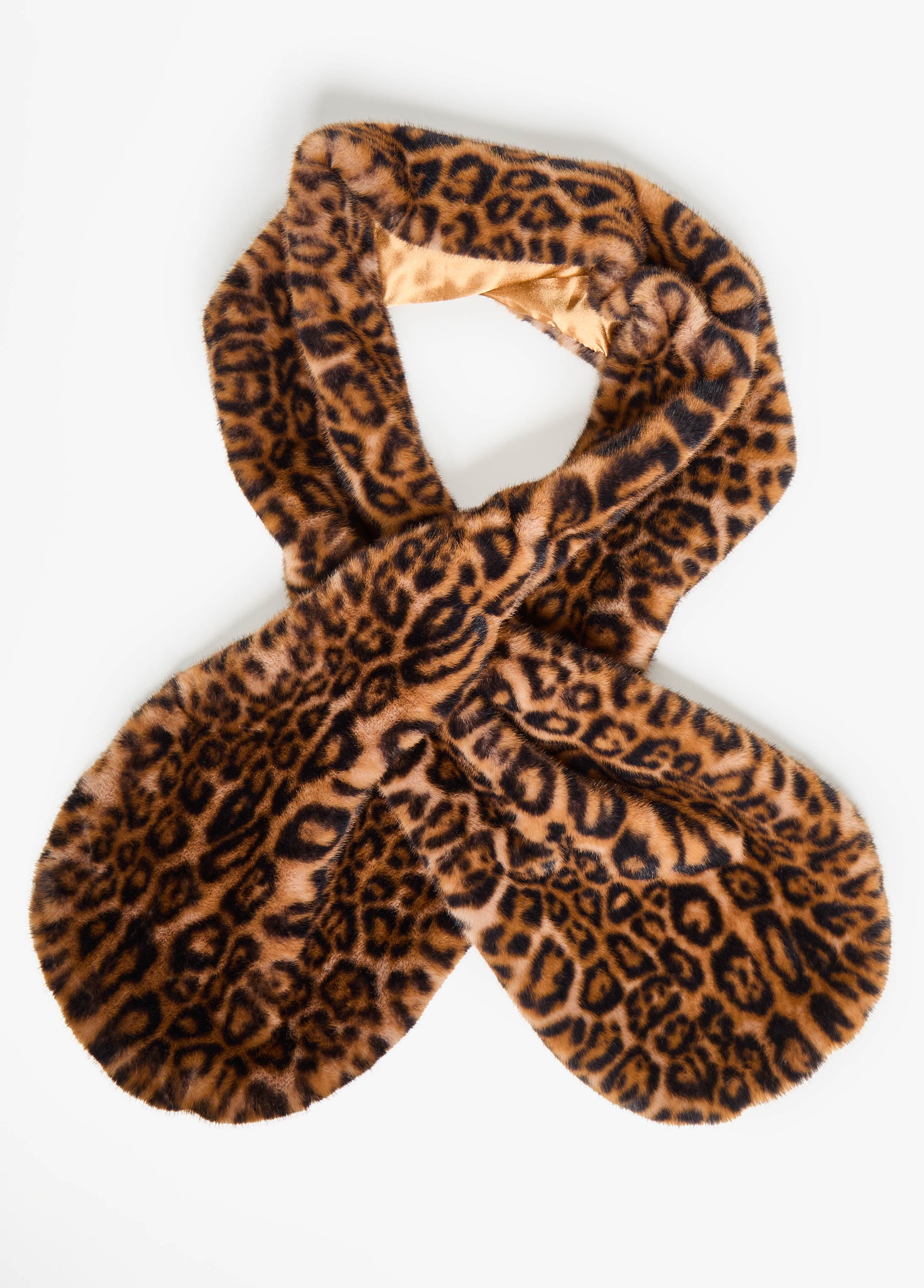 Plus Size Animal Faux Fur Shawl Winter Accessories Wraps Formal Attire