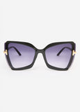 Tinted Square Frame Sunglasses