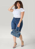 Denim Satchel