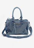 Denim Satchel
