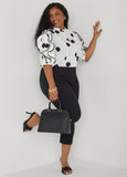 Textured Faux Leather Satchel
