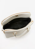 Textured Top Handle Satchel