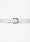 Hammered Buckle Stretch Belt