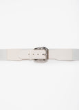 Hammered Buckle Stretch Belt