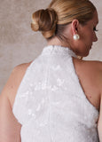The Chloe Halter Wedding Gown