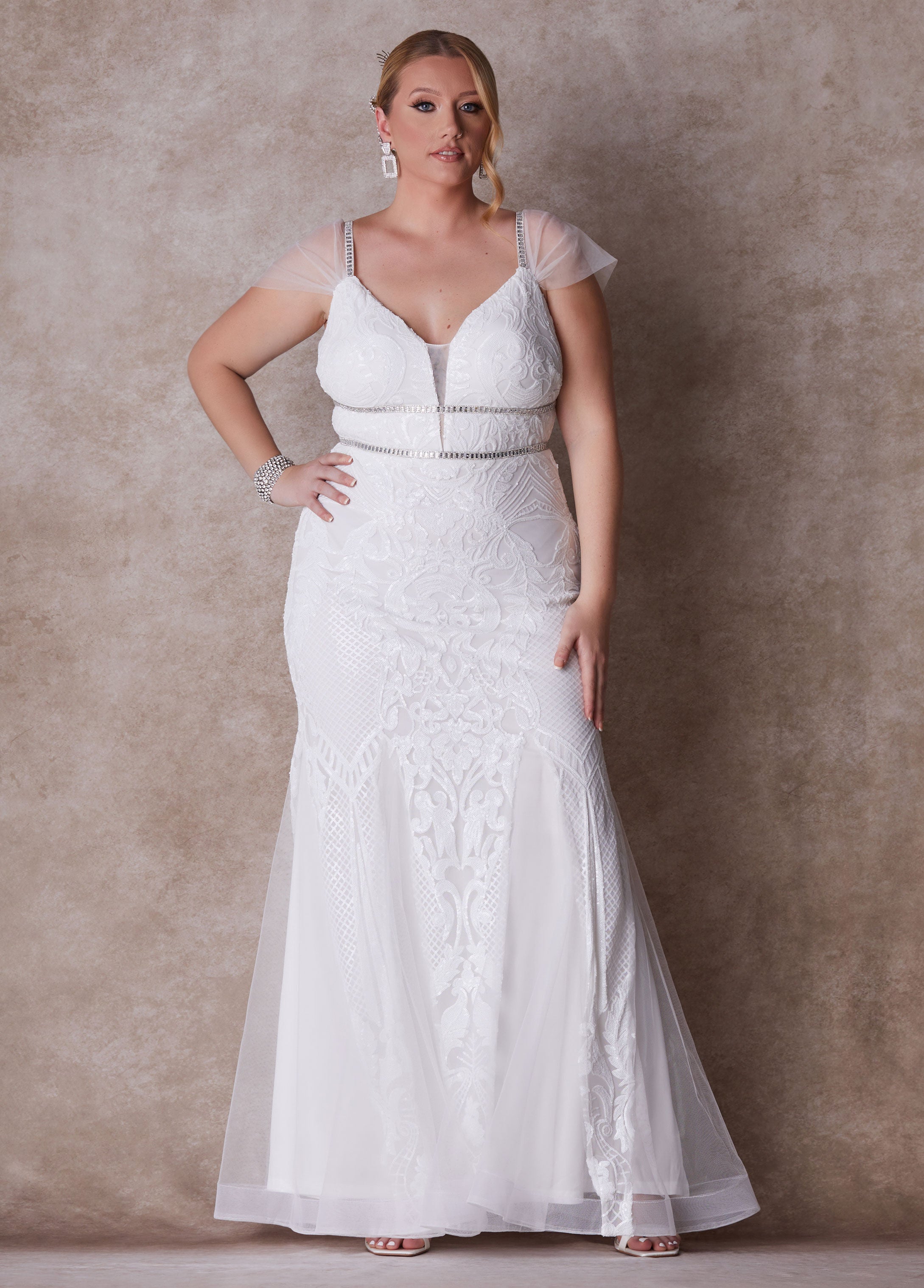 Plus Size Wedding Fitted Gown Bridal Gown Plus Size Bridal Fashion – Ashley Stewart Plus Size Wedding Fitted Gown Bridal Gown Plus Size Bridal Fashion – Ashley Stewart