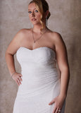 The Ella Strapless Wedding Gown