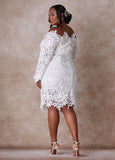 The Skye Lace Sheath Dress