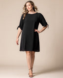Manhattan Knotted Shift Dress