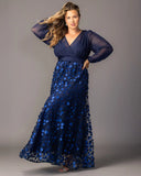Blossoming Beauty Mesh Evening Gown
