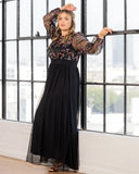Eternal Embroidered Evening Gown