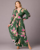 Kelsey A Line Maxi Dress