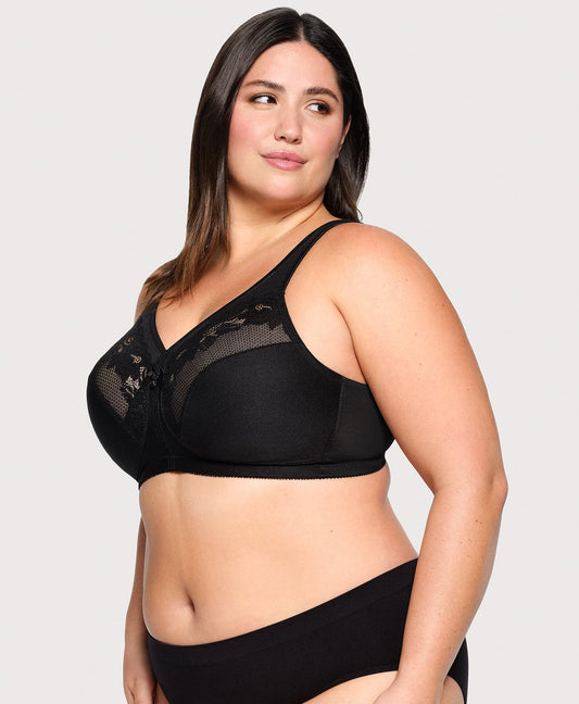 MagicLift Minimizer Bra Black
