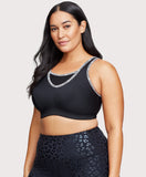 No-Bounce Camisole Sports Bra Black