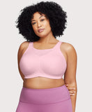 No-Bounce Camisole Sports Bra Parfait Pink
