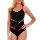 InstantFigure Two Tone Swimsuit