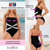 InstantFigure Twist Front Swimsuit