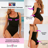 InstantFigure Shirred Swimsuit