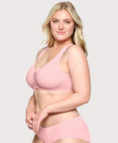 T Back Lace Panel Comfort Bra