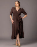 Veronica Ruffled Evening Gown