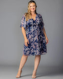 Florence Flutter Sleeve Floral Dress