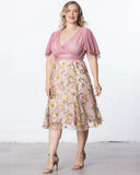 Lillian Embroidered Cocktail Dress