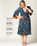 Gemini Wrap Dress