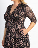 Mon Cherie Floral Lace Dress