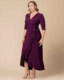 Veronica Ruffled Evening Gown