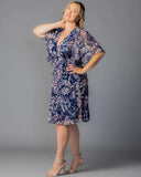 Florence Flutter Sleeve Floral Dress