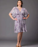Florence Flutter Sleeve Floral Dress