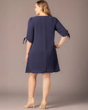 Manhattan Knotted Shift Dress