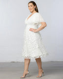 Pretty Petals Mesh Cocktail Dress