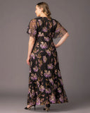 Embroidered Elegance Evening Gown