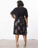 Lillian Embroidered Cocktail Dress