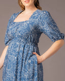 Bailey Floral Square Neck Midaxi Dress