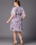 Florence Flutter Sleeve Floral Dress