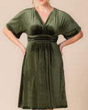 Angelic Velvet Cocktail Dress