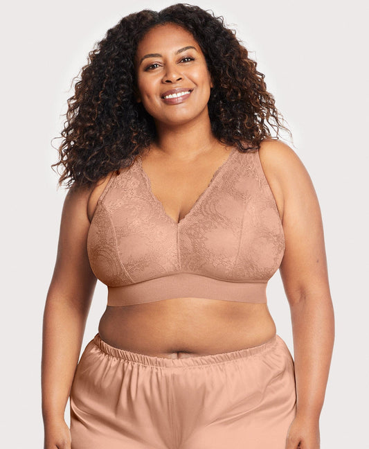 Bramour Lexington Lace Plunge Bralette